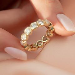 3mm Round Lab-Grown Diamond Eternity Band