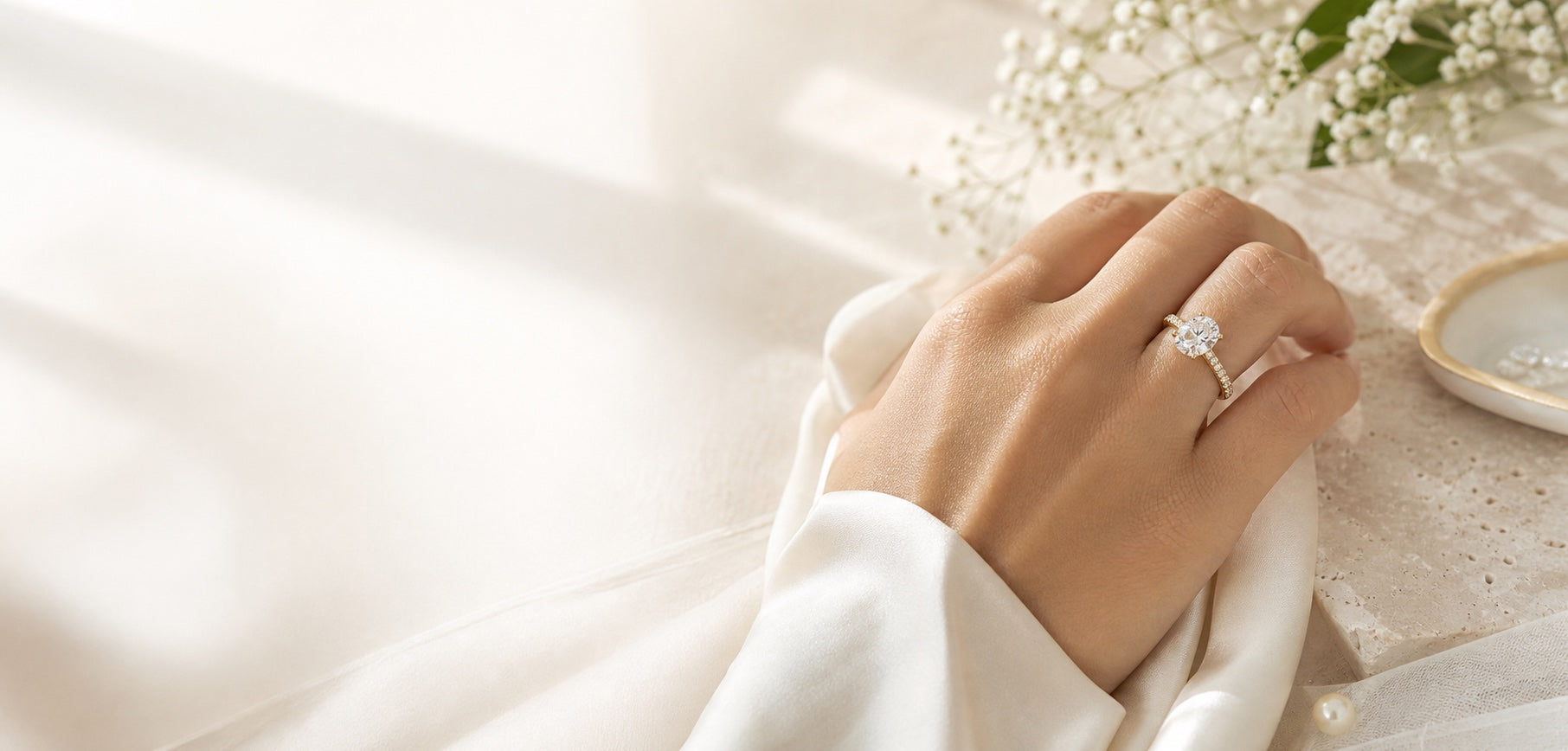 Joyari Krafted diamond jewellery editorial image