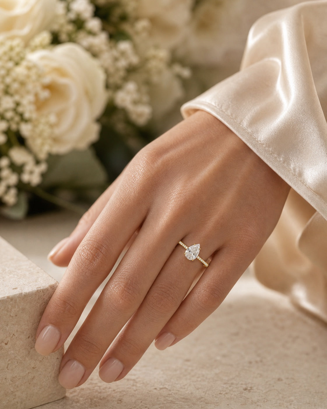 Ring on hand